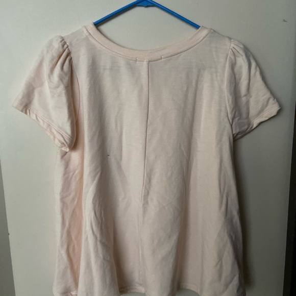 Light pink anthropologie peplum blouse - Picture 2 of 3